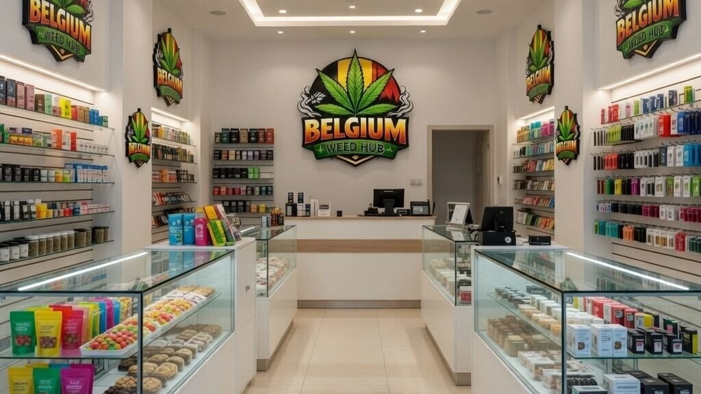 belgium weed shop