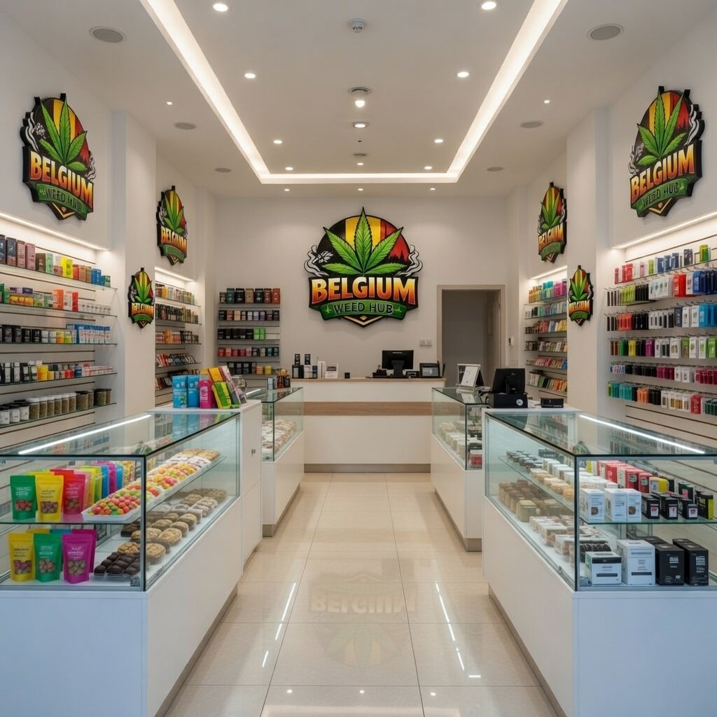 Brussels weed shop